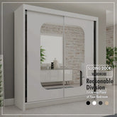 MARIKA WHITE WARDROBE SOLID FURNITURE LTD